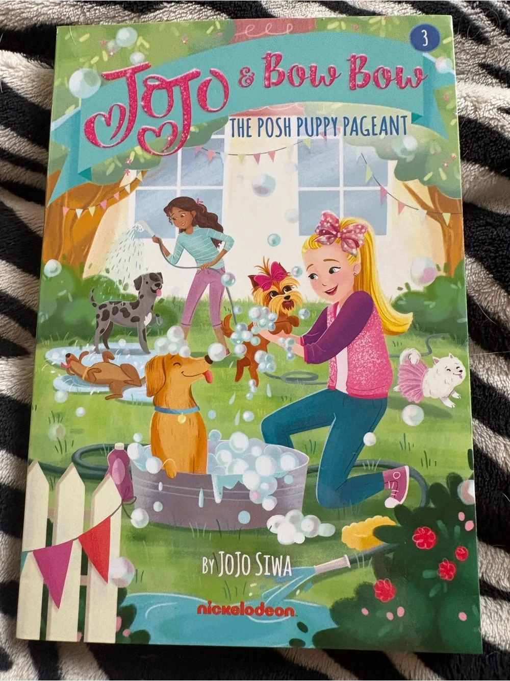 JoJo Siwa Kids Book Set - Pink, Purple, Blue, Green Covers set of 3